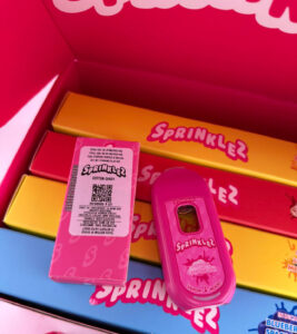 Sprinklez 2g disposable vape cart